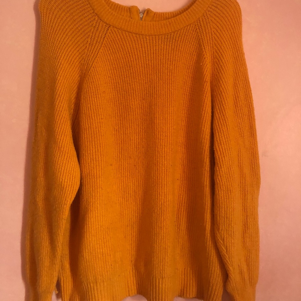 Primark yellow oversized sweater